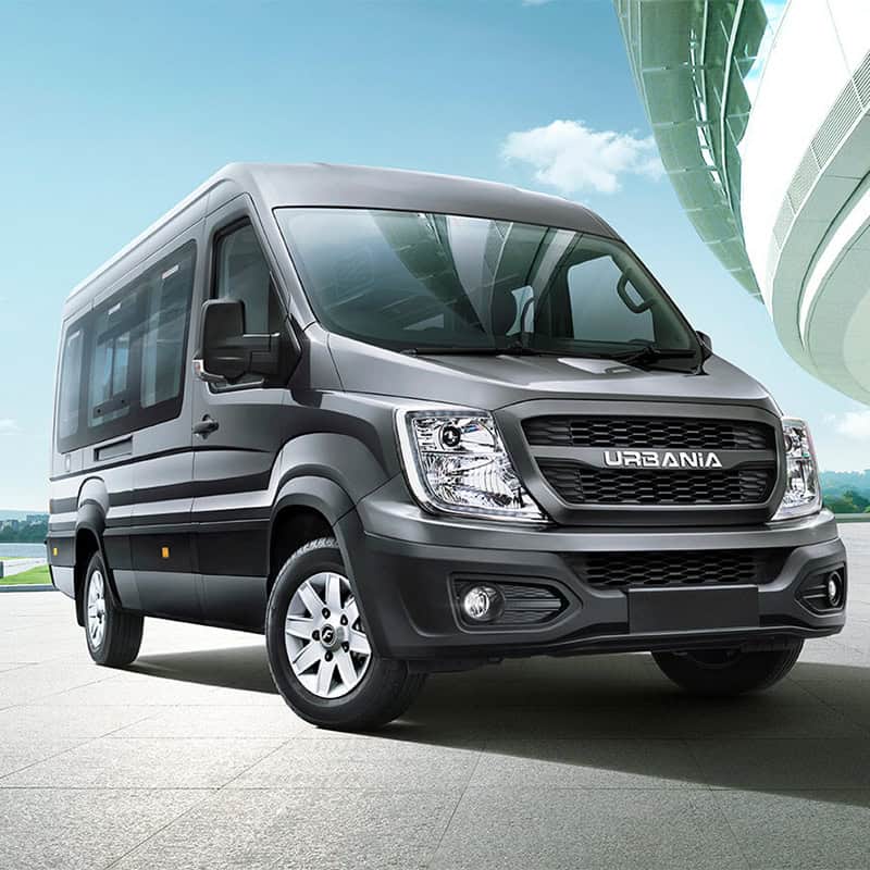 Force Urbania van rental with driver in Coimbatore India for group travel