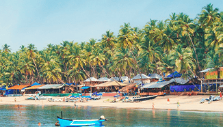 Goa tour package with beach activities and vibrant nightlife by Smart Holiday Travels